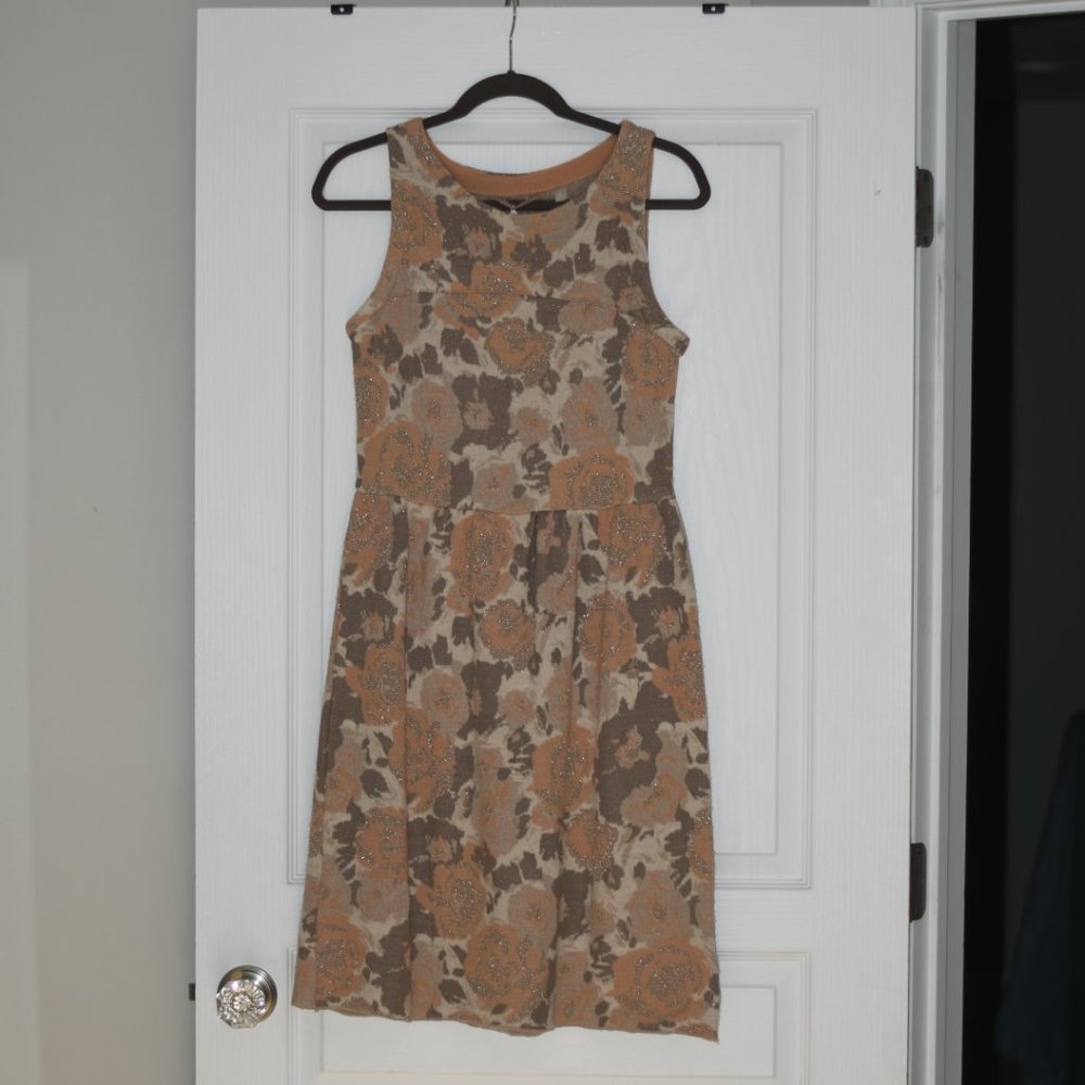 Anthropologie knitted and knotted sleeveless dress NWOT